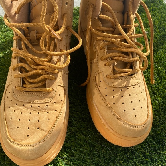 Nike AF1 Flax - Picture 2 of 12